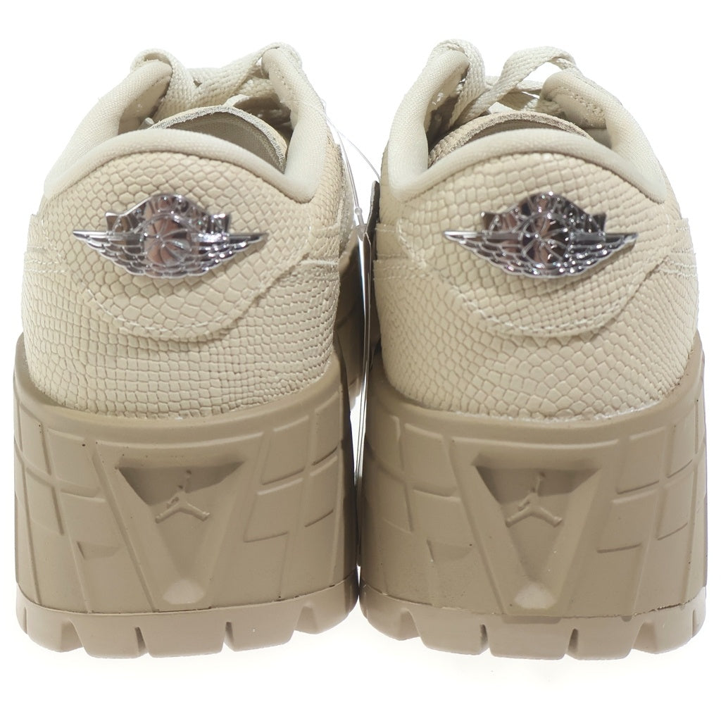 NIKE(ナイキ) WMNS AIR JORDAN 1 BROOKLYN LOW ウィメンズ エアジョーダン1 ブルックリン ローカットスニーカー ベージュ レディース US7/24cm HF3184-200