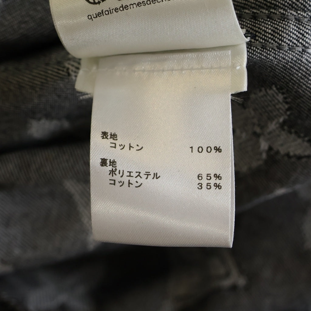LOUIS VUITTON(ルイヴィトン) 23AW モノグラム 半袖デニムシャツ ブラック RM232 ARS HPS73W