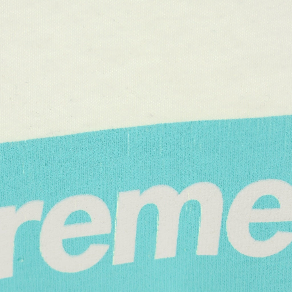 SUPREME(シュプリーム) 21AW ×Tiffany&Co Box Logo Tee ティファニー ボックスロゴ 半袖Tシャツ ホワイト
