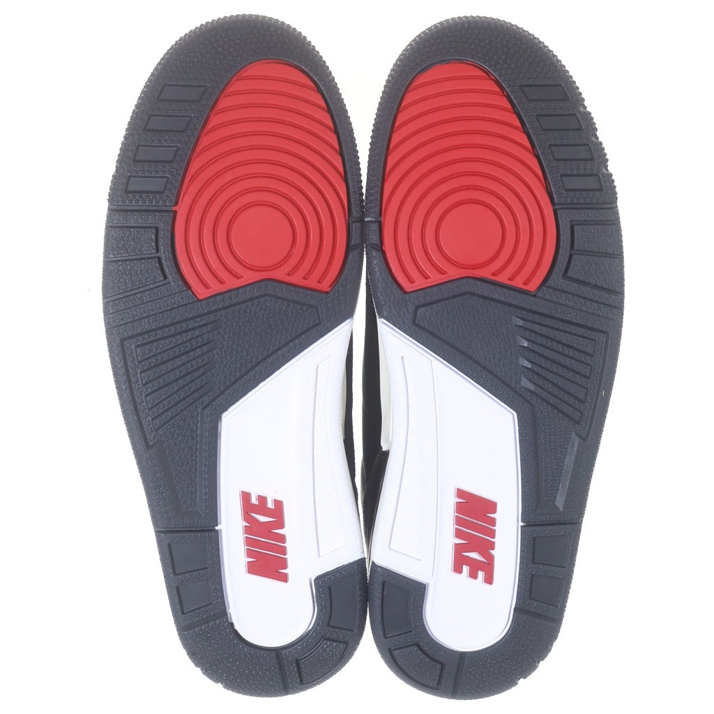 NIKE(ナイキ) ×Levi's AIR JORDAN 3 RETRO SP LEVI'S Tab リーバイス エアジョーダン3 レトロ リーバイスタブ レザー ローカットスニーカー US9.5/27.5cm IR0914-400
