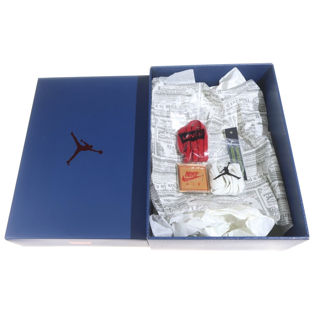 NIKE(ナイキ) ×Levi's AIR JORDAN 3 RETRO SP LEVI'S Tab リーバイス エアジョーダン3 レトロ リーバイスタブ レザー ローカットスニーカー US9.5/27.5cm IR0914-400