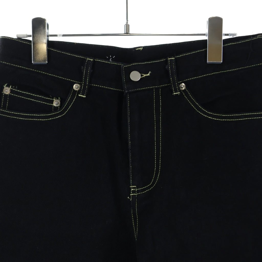 TRAVIS SCOTT(トラヴィススコット) Cactus Jack xMcDonald's Arches Denim Shorts カクタスジャック ×マクドナルド アーチズデニムショーツ ハーフパンツ ブラック