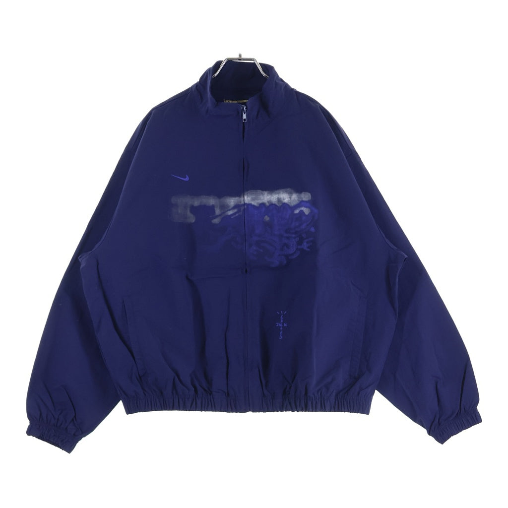 TRAVIS SCOTT(トラヴィススコット) Cactus Jack xFragment xTokyo Windbreaker Zip Jacket カクタスジャック フラグメント ナイキ 東京ウィンドブレーカージャケット ブルー