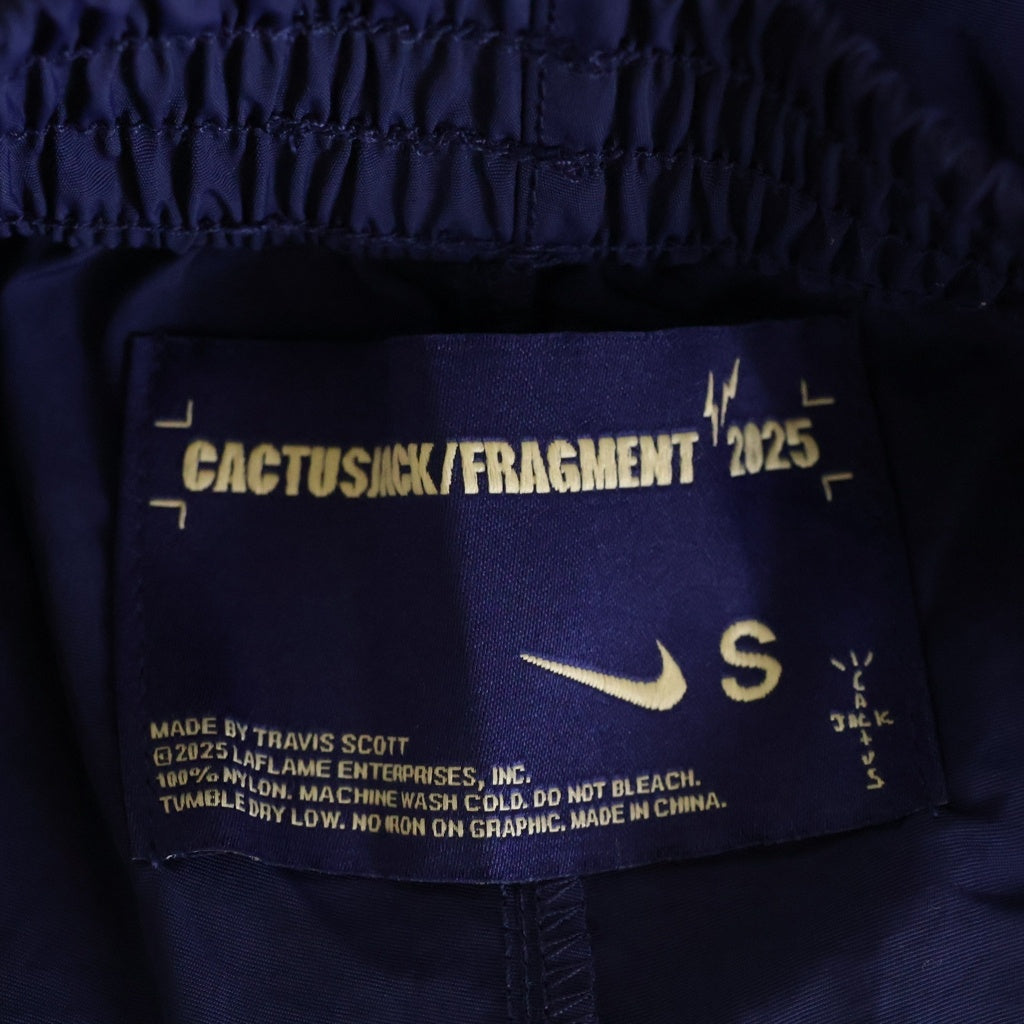 TRAVIS SCOTT(トラヴィススコット) Cactus Jack xFragment xTokyo Windbreaker Pants カクタスジャック フラグメント ナイキ 東京ウィンドブレーカー パンツ ブルー