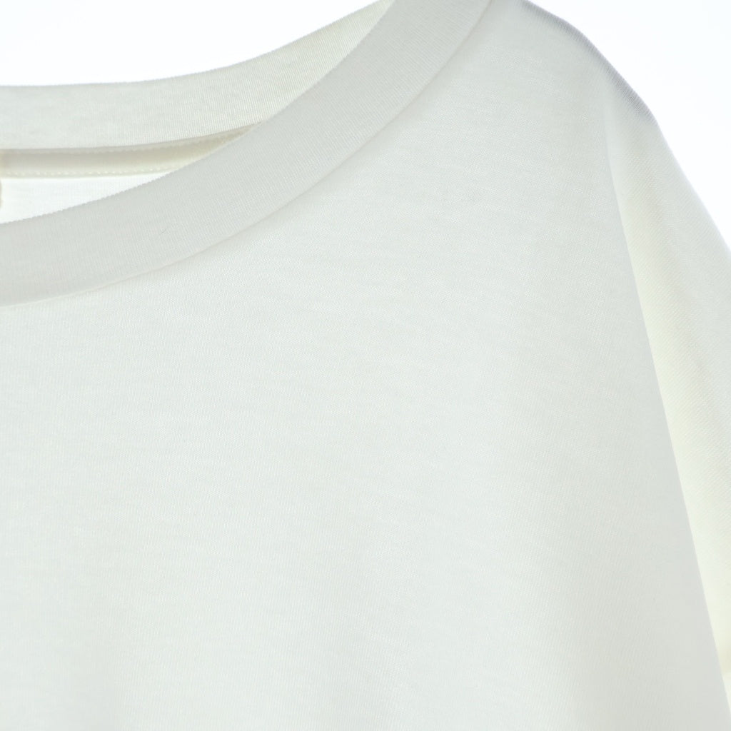 CELINE(セリーヌ) 25SS HAPPY HAPPY プリント クルーネック 半袖Tシャツ カットソー ホワイト RX06F671Q
