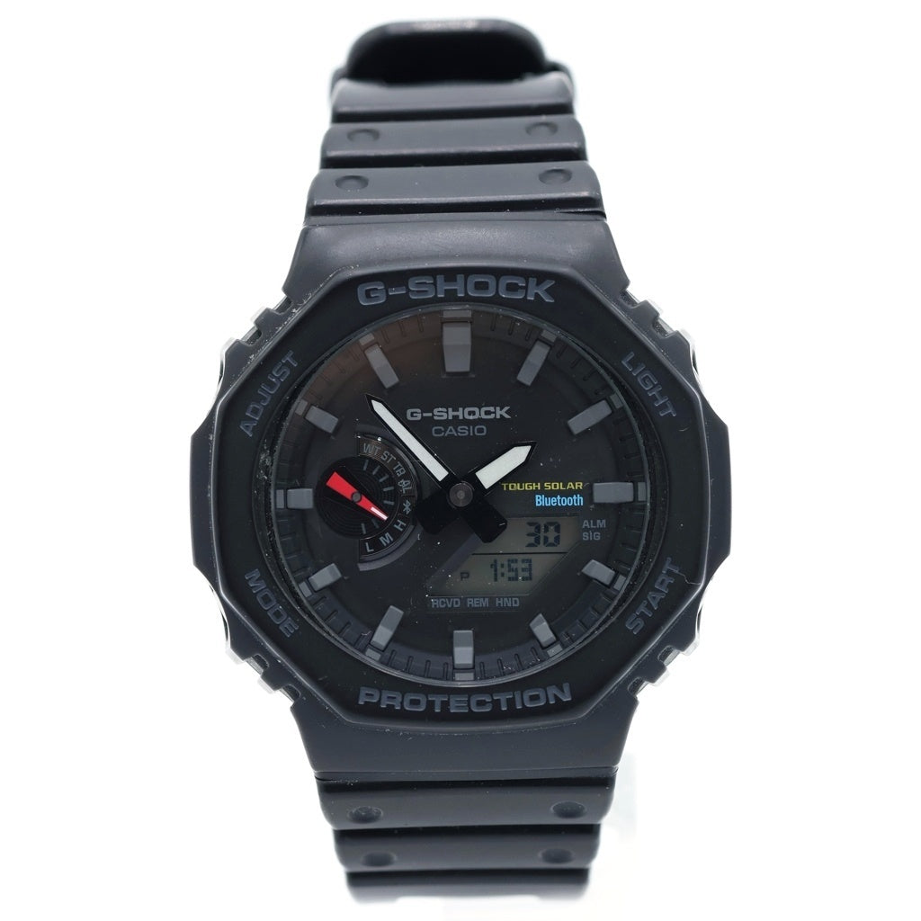 CASIO G-SHOCK(カシオ ジーショック) GA-B2100 ラバーバンド デジアナ時計 ウォッチ ブラック