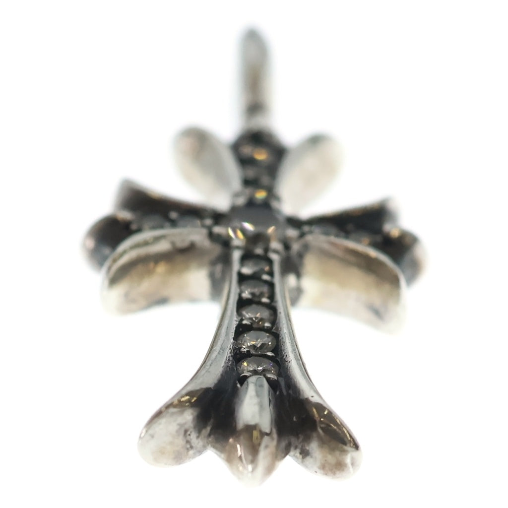 CHROME HEARTS(クロムハーツ) TNY CRSF P/DIA タイニーファットクロス PAVEダイヤ ペンダントトップ シルバー