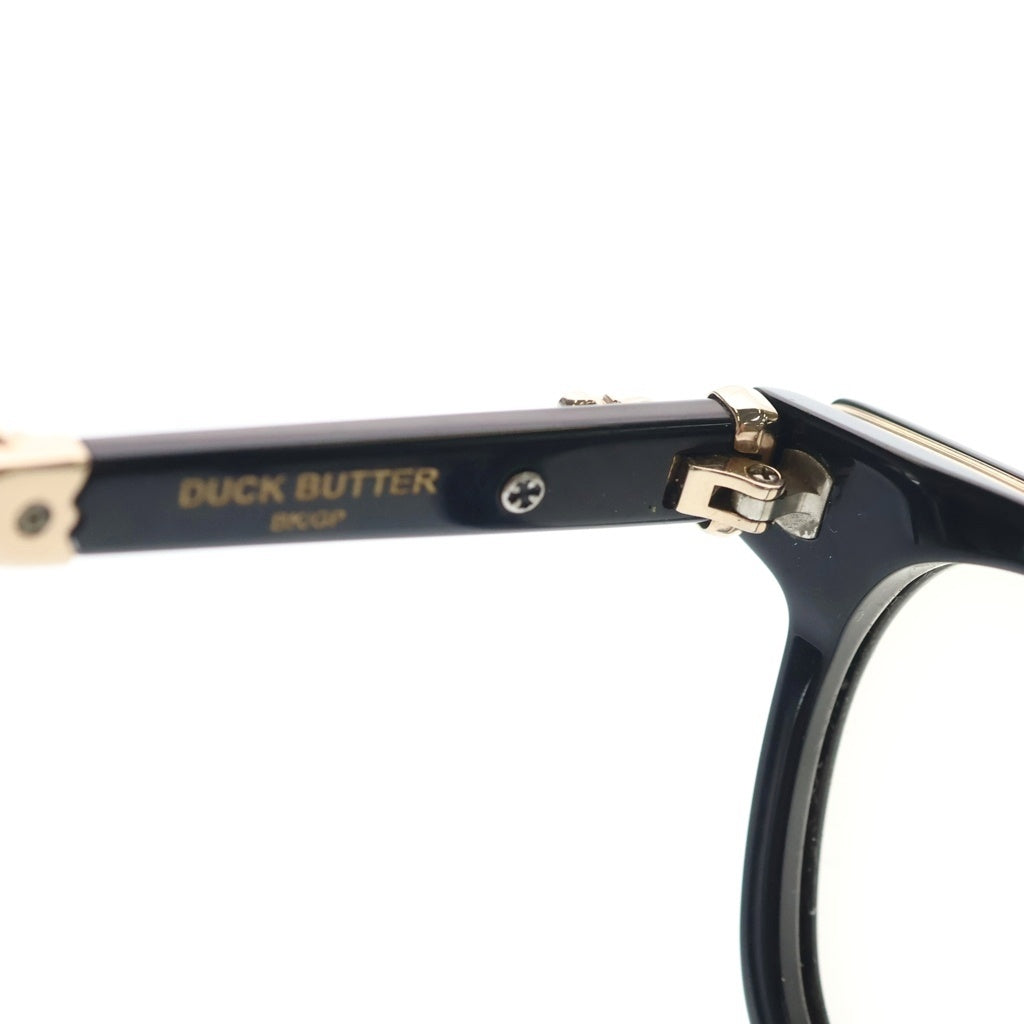 CHROME HEARTS(クロムハーツ) DUCK BUTTER ダガーテンプルウェリントンサングラス アイウェア メガネ BK/GP ブラック/ゴールド