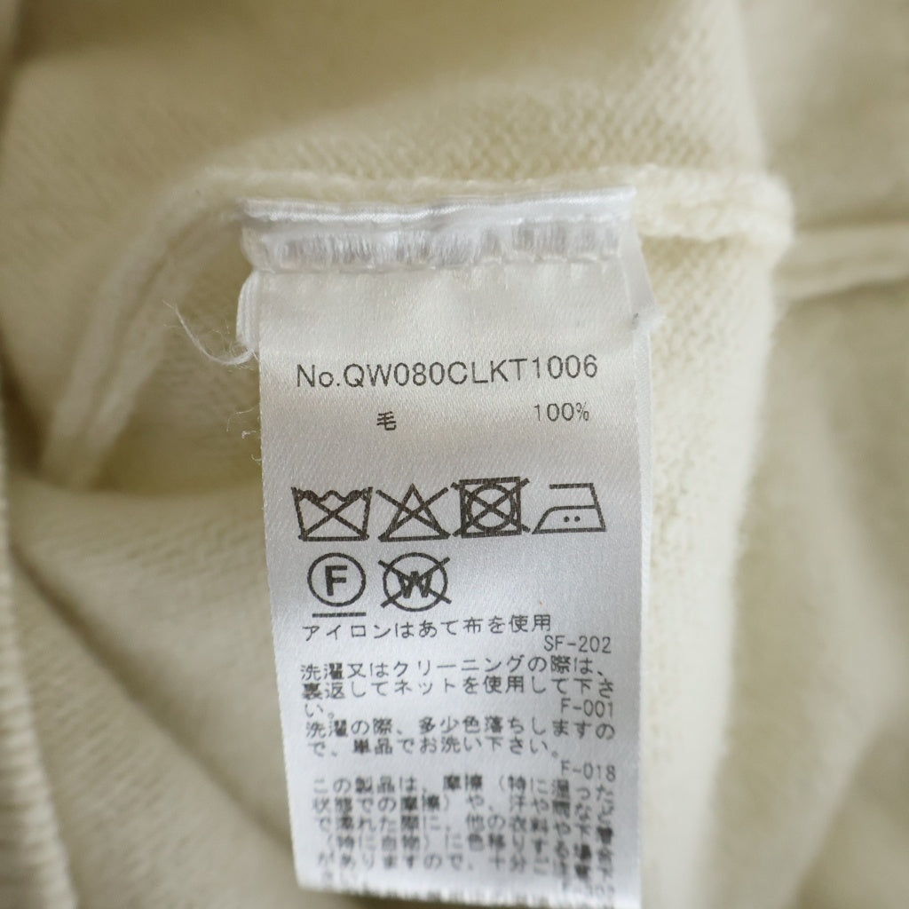 MAISON KITSUNE(メゾンキツネ) LUNAR NEW YEAR Knit Sweater メゾンキツネ 旧正月 ラムズウール ニットセーター レディース ホワイト QW080CLKT1006