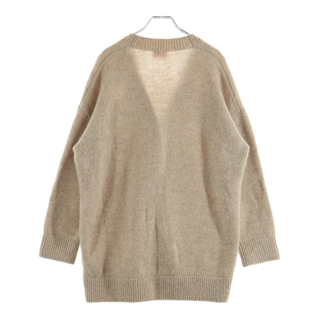 DIESEL(ディーゼル) Oval D logo Wool Cardigan Sweater M-AREELA