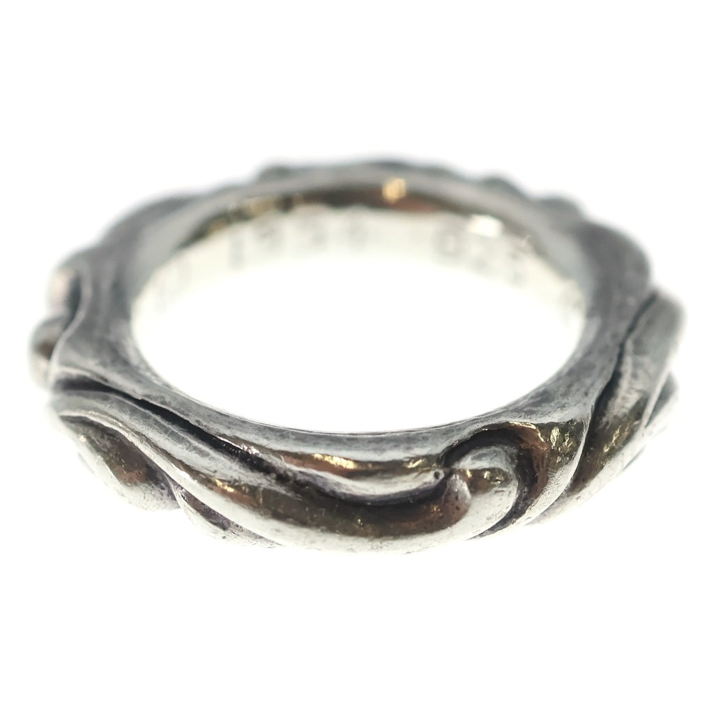 CHROME HEARTS(クロムハーツ) SCRL BAND スクロールバンド リング シルバー BCA351