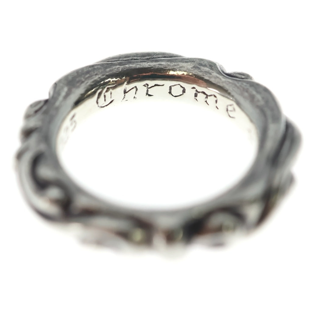 CHROME HEARTS(クロムハーツ) SCRL BAND スクロールバンド リング シルバー BCA351