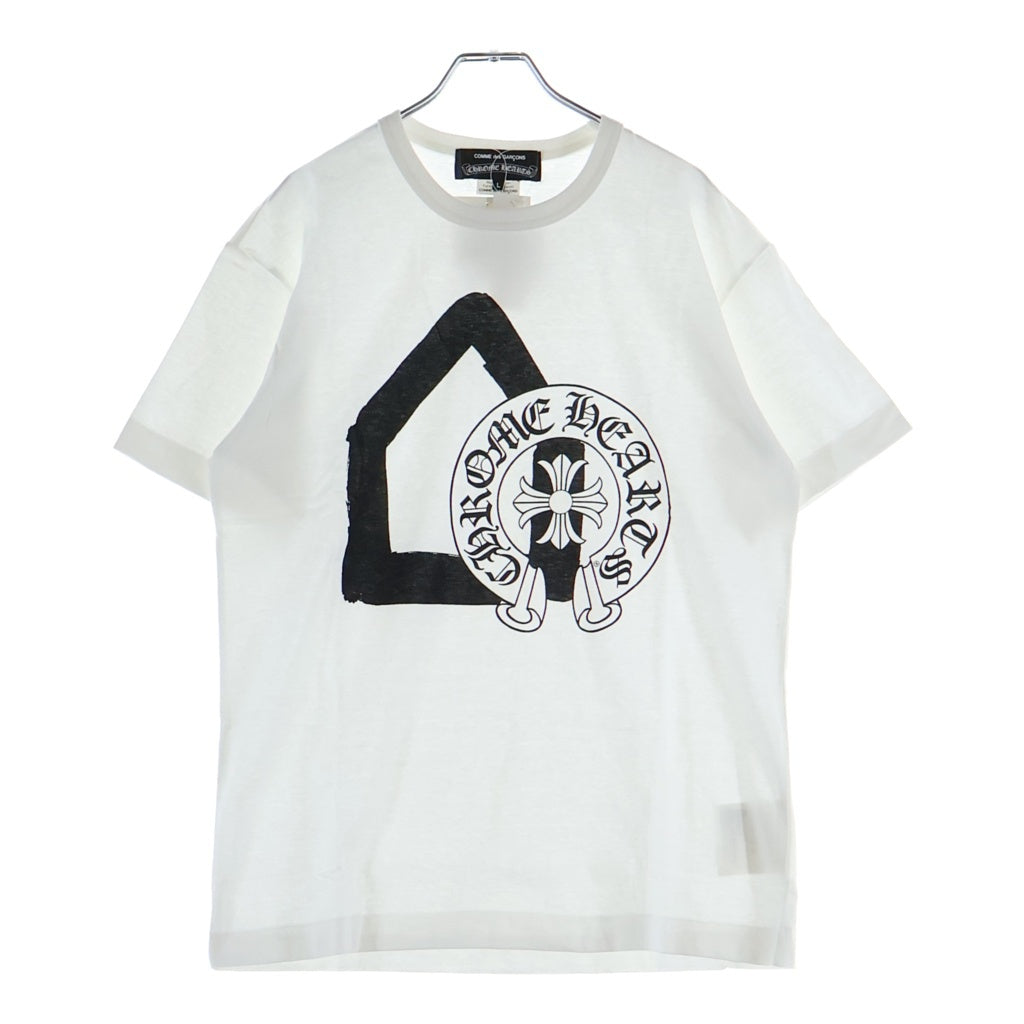 CHROME HEARTS(クロムハーツ) ×COMME des GARCONS Dover Street Market T-Shirt コムデギャルソン ドーバーストリートマーケット 半袖Tシャツ ホワイト ZI-T004