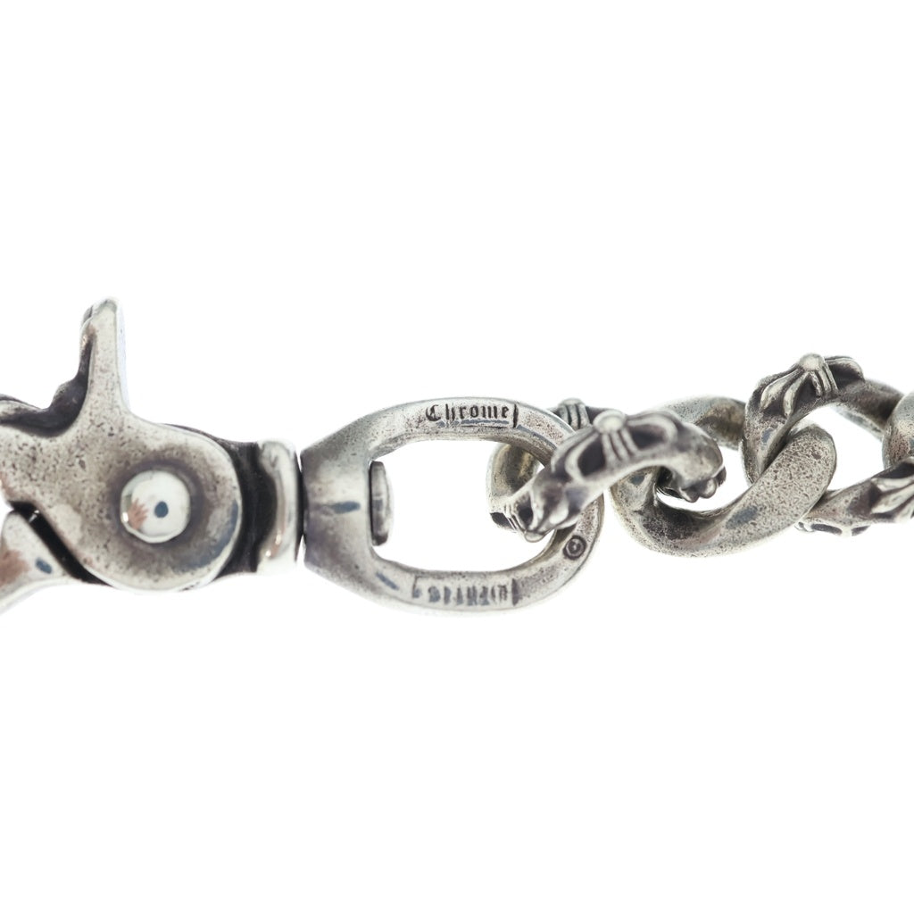 CHROME HEARTS(クロムハーツ) FANCY SHORT-2/2クリップショートファンシー ウォレットチェーン シルバー