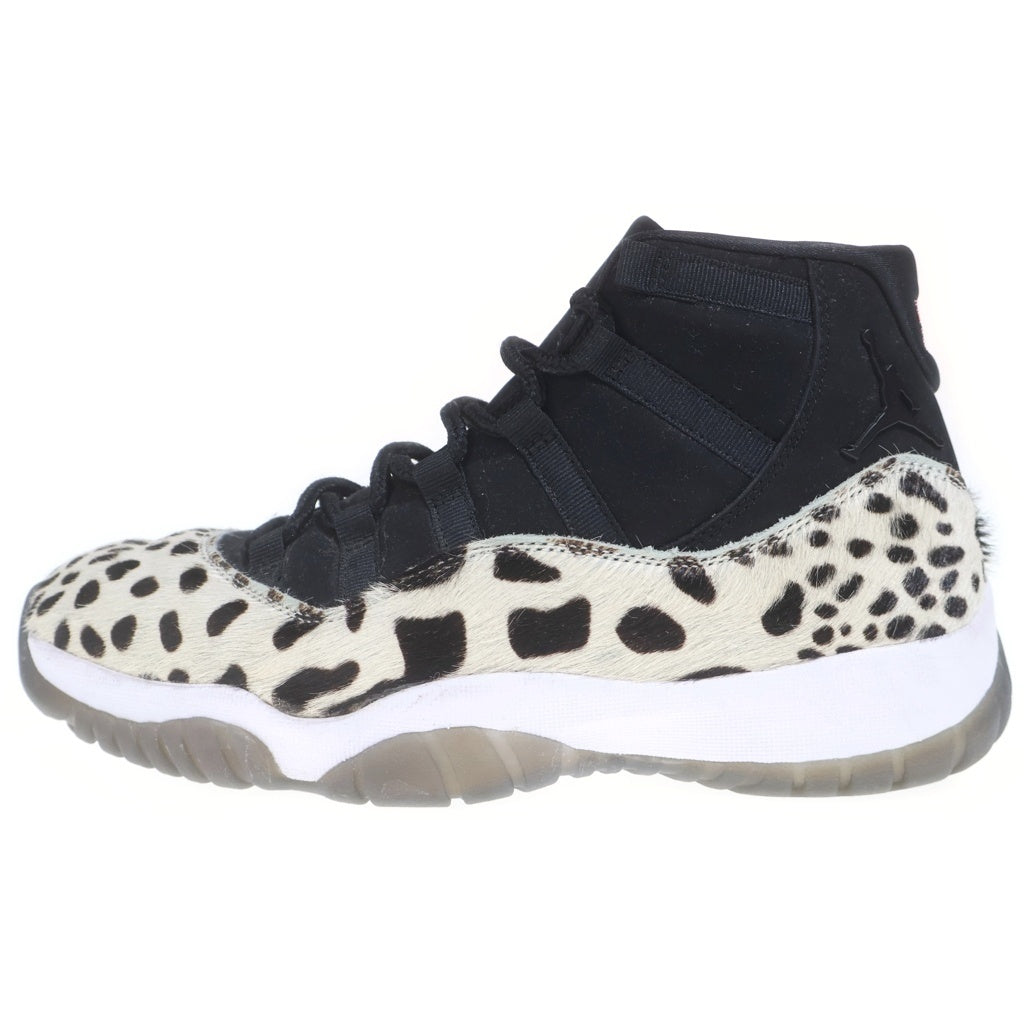 NIKE(ナイキ) WMNS AIR JORDAN 11 ANIMAL INSTINCT エアジョーダン 11 アニマル インスティンクト ハイカットスニーカー ホワイト/ブラウン US10.5/27.5cm AR0715-010