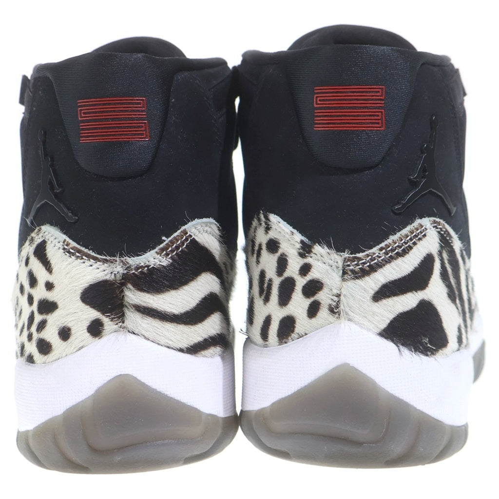 NIKE(ナイキ) WMNS AIR JORDAN 11 ANIMAL INSTINCT エアジョーダン 11 アニマル インスティンクト ハイカットスニーカー ホワイト/ブラウン US10.5/27.5cm AR0715-010