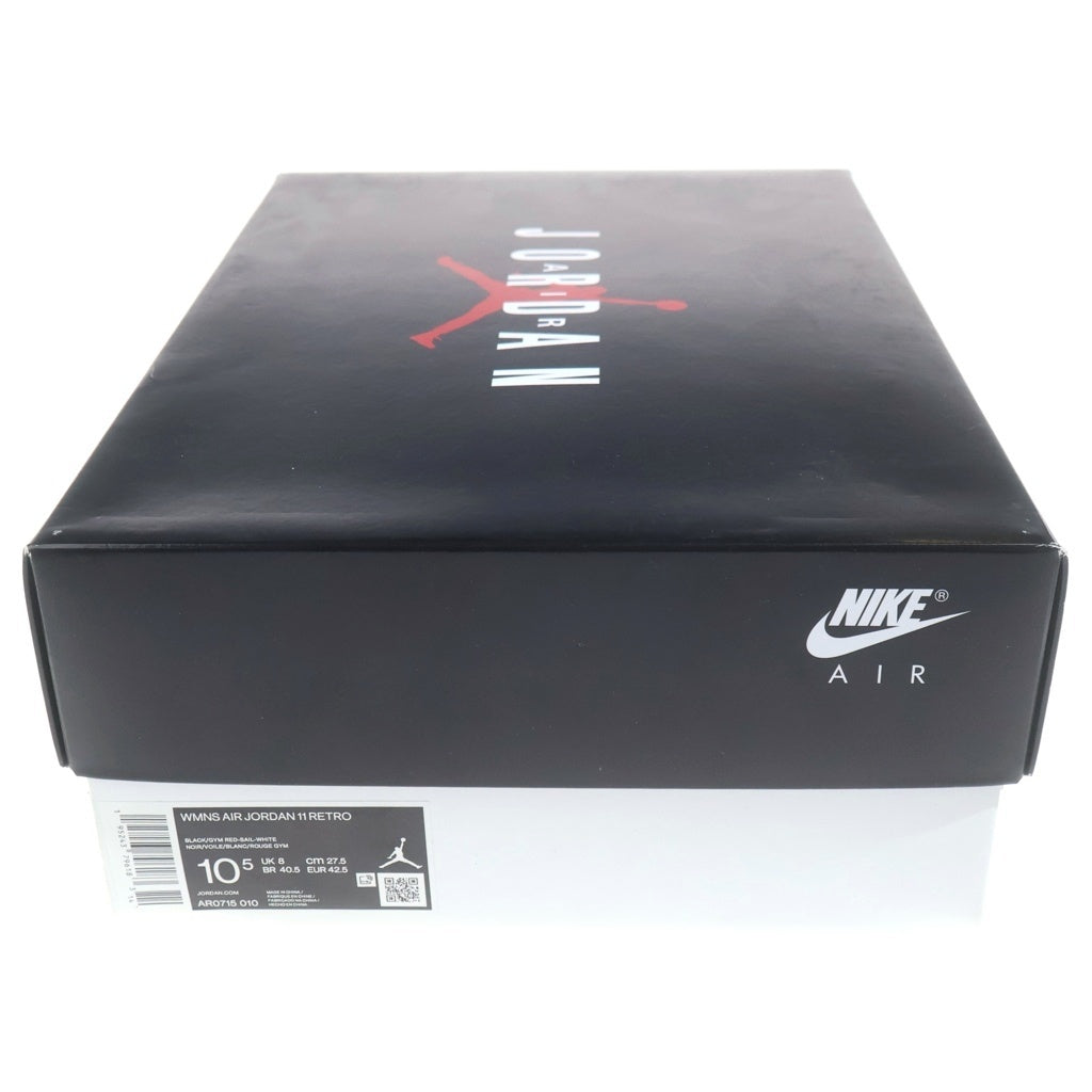 NIKE(ナイキ) WMNS AIR JORDAN 11 ANIMAL INSTINCT エアジョーダン 11 アニマル インスティンクト ハイカットスニーカー ホワイト/ブラウン US10.5/27.5cm AR0715-010