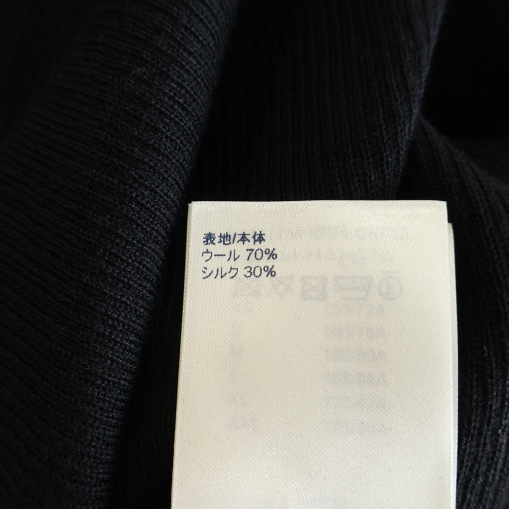 LOUIS VUITTON(ルイヴィトン) Long Sleeved Wool Knit Sweater 長袖ウールニットセーター ブラック レディース RW211W IQS FGKL22