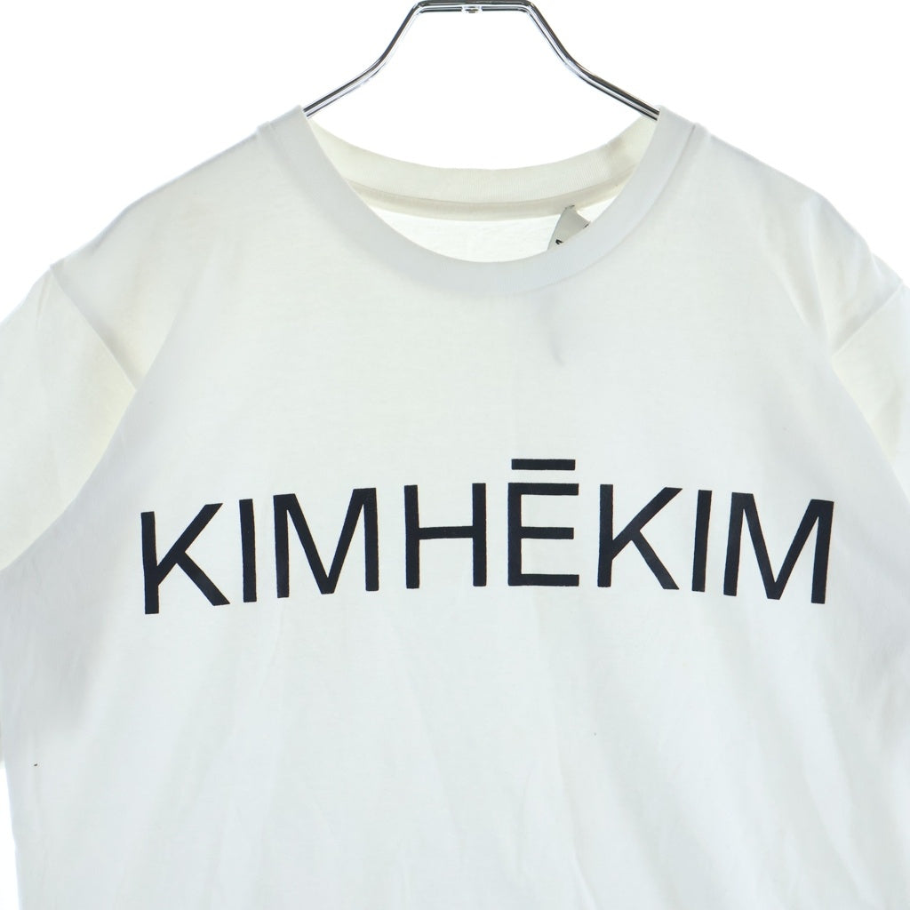 NO BRAND(ノーブランド) KIMHEKIM S/S T Shirt キムヘム プリント半袖Tシャツ カットソー ホワイト レディース