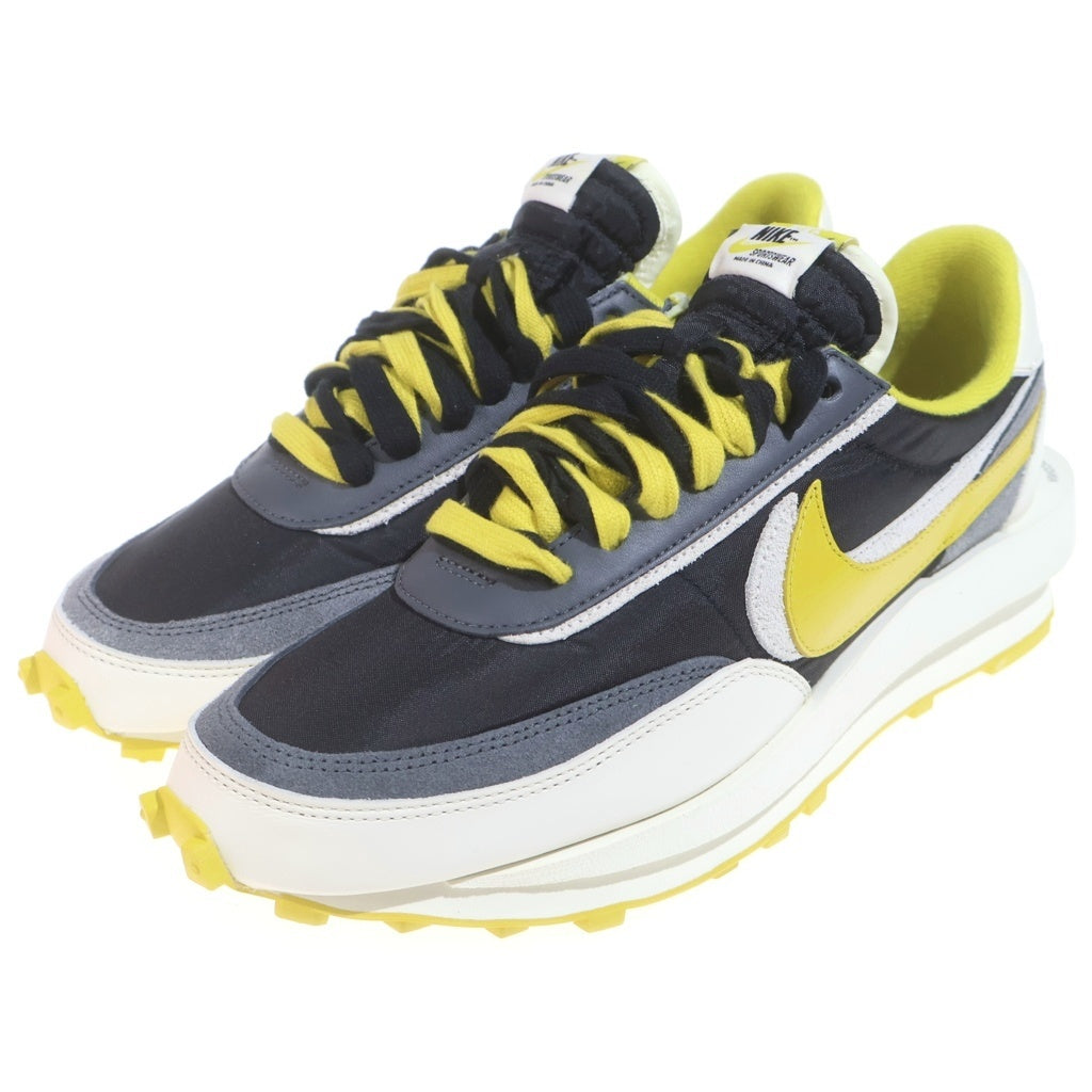 NIKE(ナイキ) ×Sacai×UNDERCOVER LD Waffle DJ4877-001 サカイ アンダーカバー ワッフル ローカットスニーカー ブラック/イエロー US10.5/28.5cm