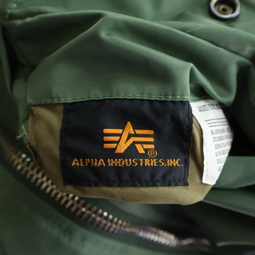 ALPHA INDUSTRIES(アルファ インダストリーズ) ×UNDERCOVER × FRAGMENT DESIGN MA-1 リバーシブル フライトジャケット ミリタリージャケット カーキ TA1193-8003 TA1193-8003