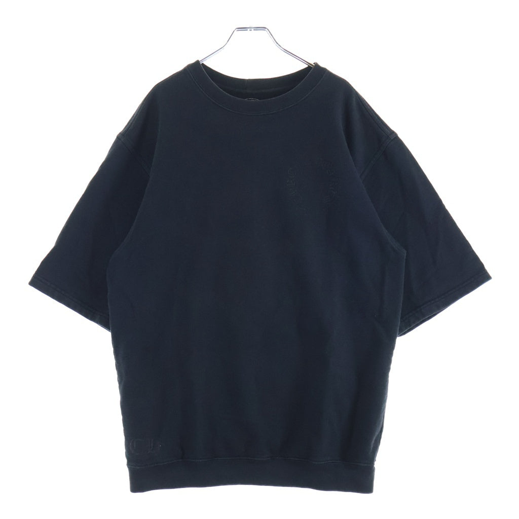 CHROME HEARTS(クロムハーツ) OLD CHプラス 両面プリント半袖 クルーネック スウェット ブラック