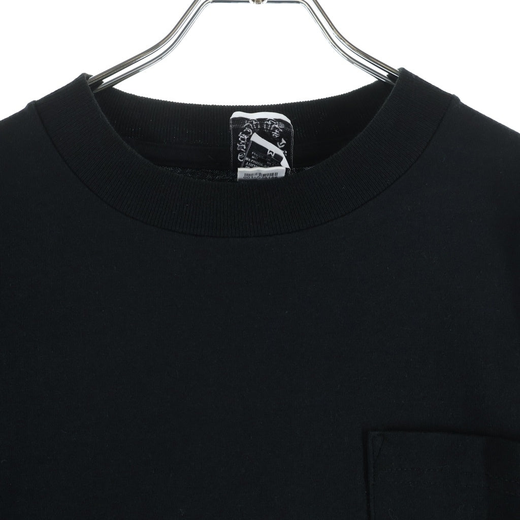 CHROME HEARTS(クロムハーツ) OLD Back CH Large Cross バックプリント 半袖Tシャツ カットソー ブラック