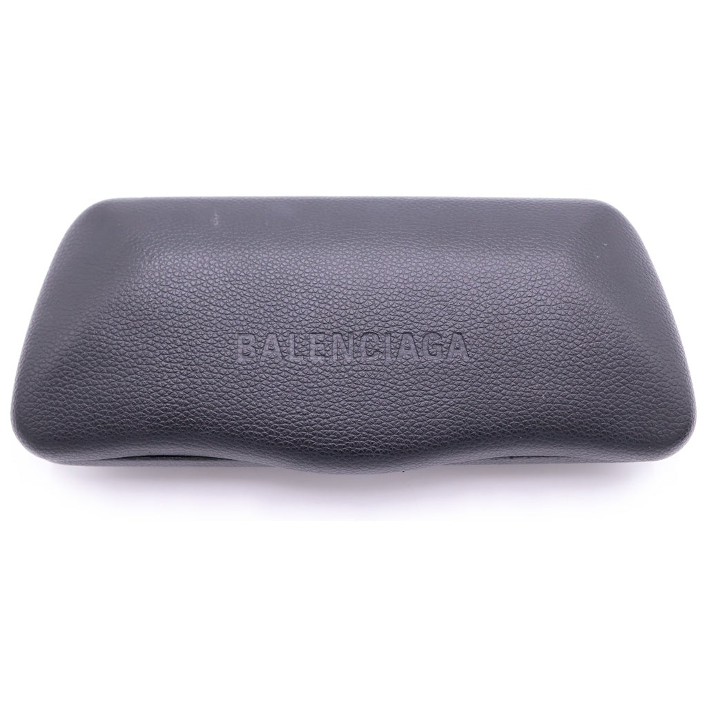 BALENCIAGA(バレンシアガ) ラインストーンBBロゴ キャットアイレンズ サングラス アイウェア ブラック BB0095S