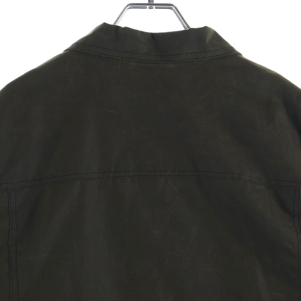 CHROME HEARTS(クロムハーツ) WHIPLASH クロスボールボタン オイル加工ジャケット カーキ
