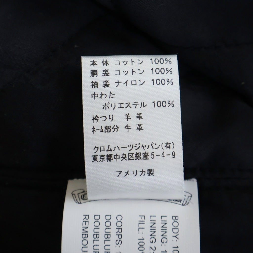 CHROME HEARTS(クロムハーツ) WHIPLASH クロスボールボタン オイル加工ジャケット カーキ