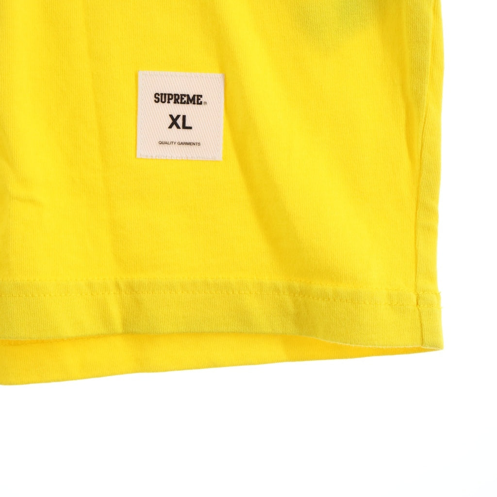 SUPREME(シュプリーム) 26SS Greek S/S Top グリーク クルーネック カットソー 半袖Tシャツ イエロー