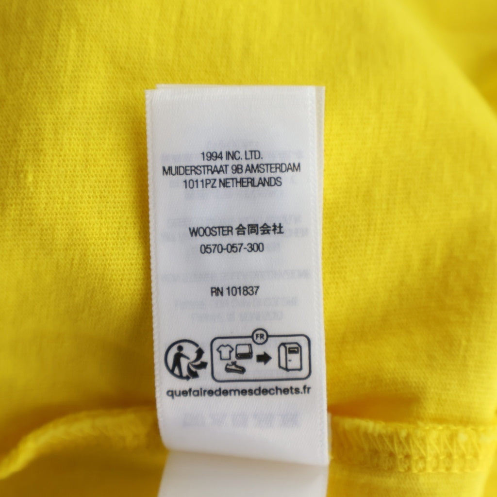 SUPREME(シュプリーム) 26SS Greek S/S Top グリーク クルーネック カットソー 半袖Tシャツ イエロー