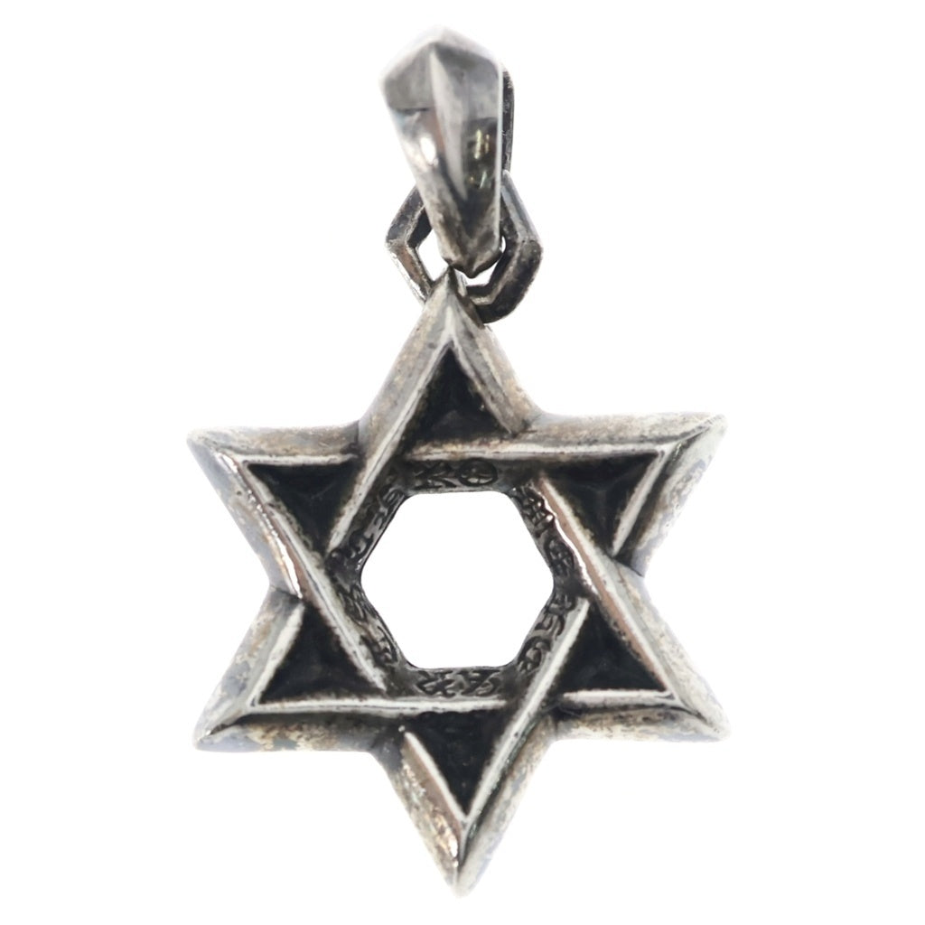 CHROME HEARTS(クロムハーツ) STAR OF DAVID PENDANT スターオブダビデ ペンダント ネックレストップ シルバー レディース