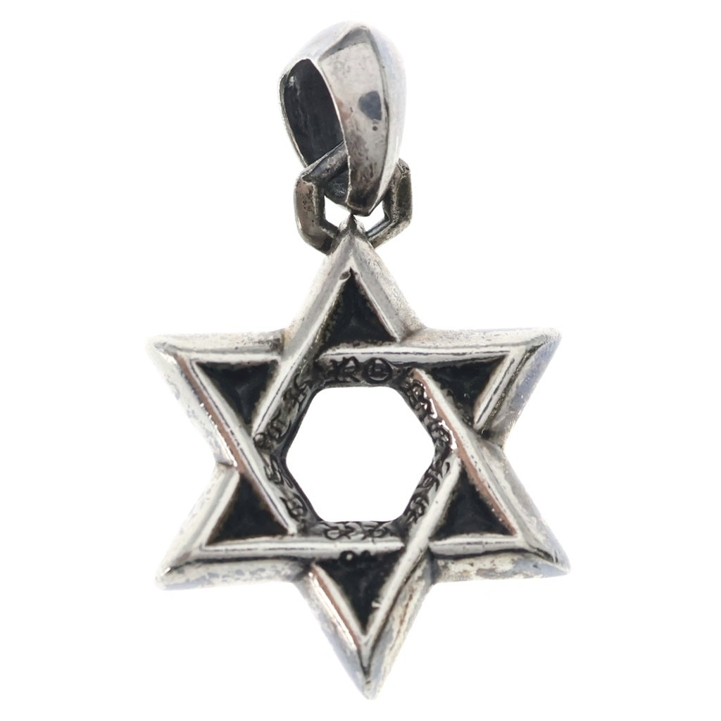 CHROME HEARTS(クロムハーツ) STAR OF DAVID PENDANT スターオブダビデ ペンダント ネックレストップ シルバー レディース