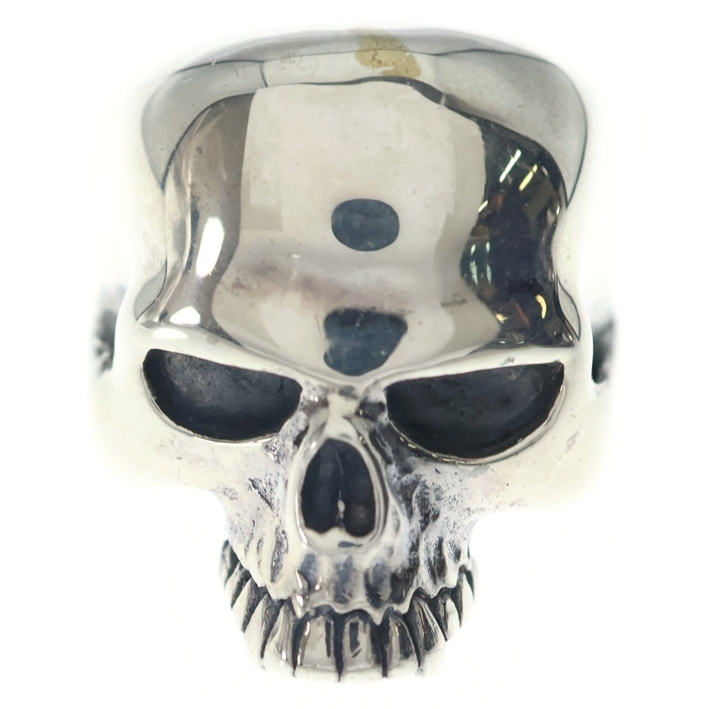 CRAZY PIG(クレイジーピッグ) EVIL SKULL RING LARGE エビル スカルリング シルバー