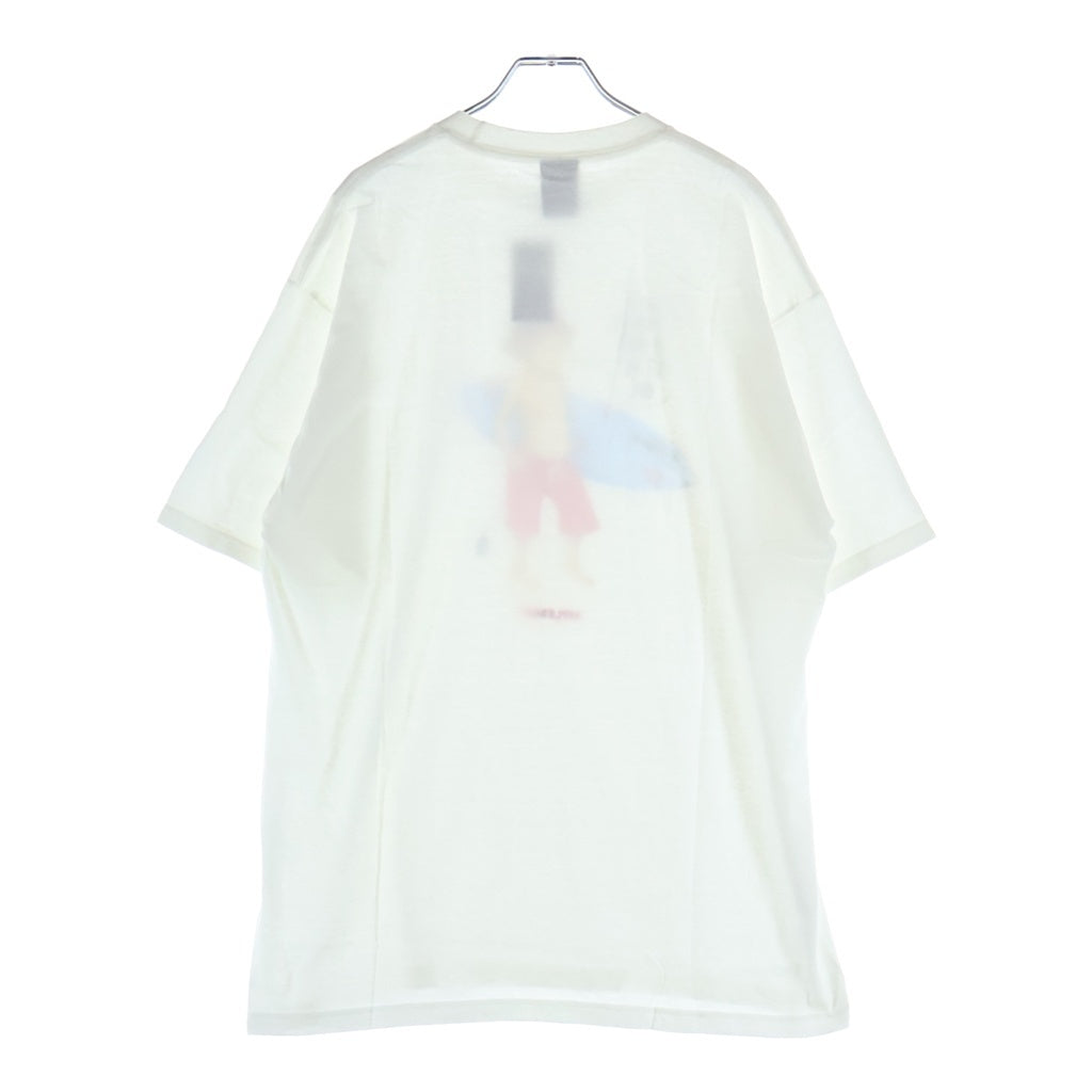 STUSSY(ステューシー) 11SS ×AAPLEBUM SURF BOY S/S Tee アップルバム サーフボーイ 半袖Tシャツ カットソー ホワイト