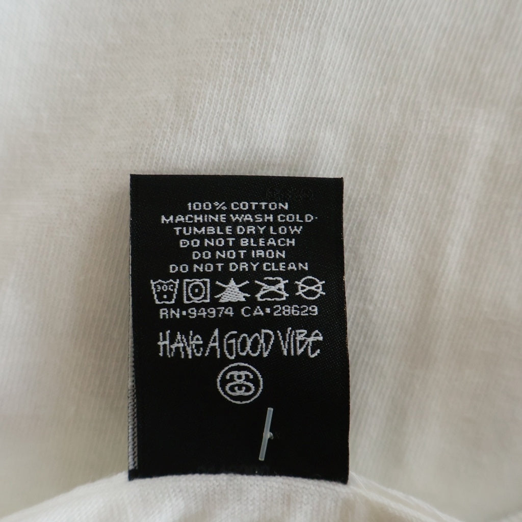 STUSSY(ステューシー) 11SS ×AAPLEBUM SURF BOY S/S Tee アップルバム サーフボーイ 半袖Tシャツ カットソー ホワイト