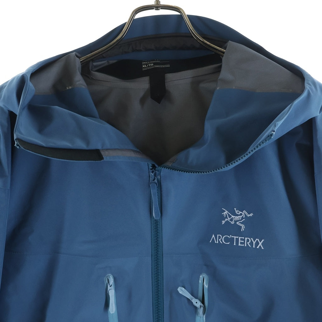 ARC'TERYX(アークテリクス) 22AW ALPHA SV JACKET GORE-TEX アルファ ゴアテックス ナイロン ジャケット ブルー X000005552