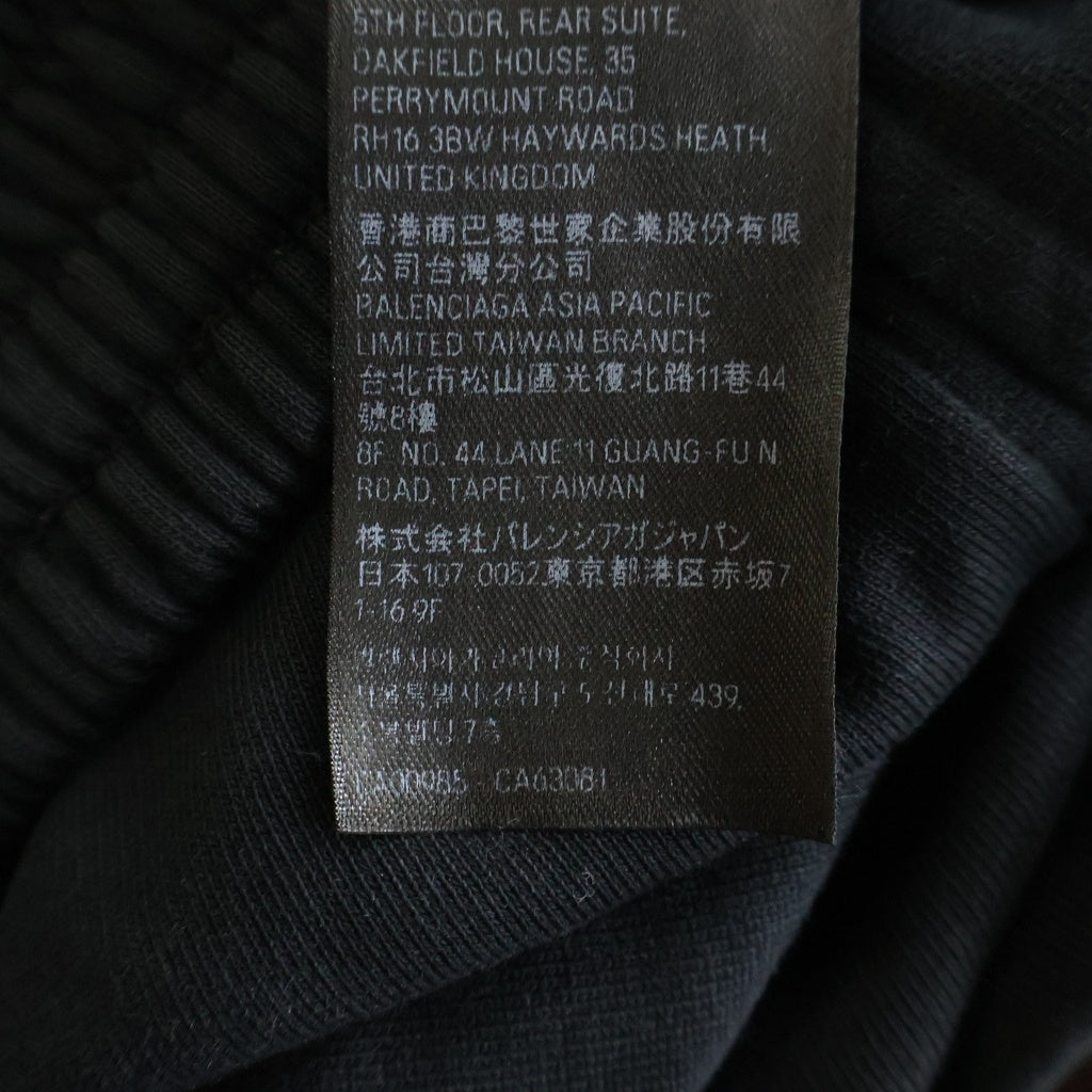 BALENCIAGA(バレンシアガ) BBロゴ スウェットショートパンツ ブラック 676137 TOVC6