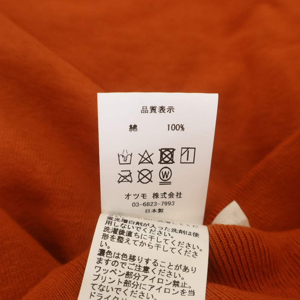 HUMAN MADE(ヒューマンメイド) 24SS DRAGON SWEATSHIRT ドラゴン ロゴデザイン クルーネック スウェット トレーナー オレンジ