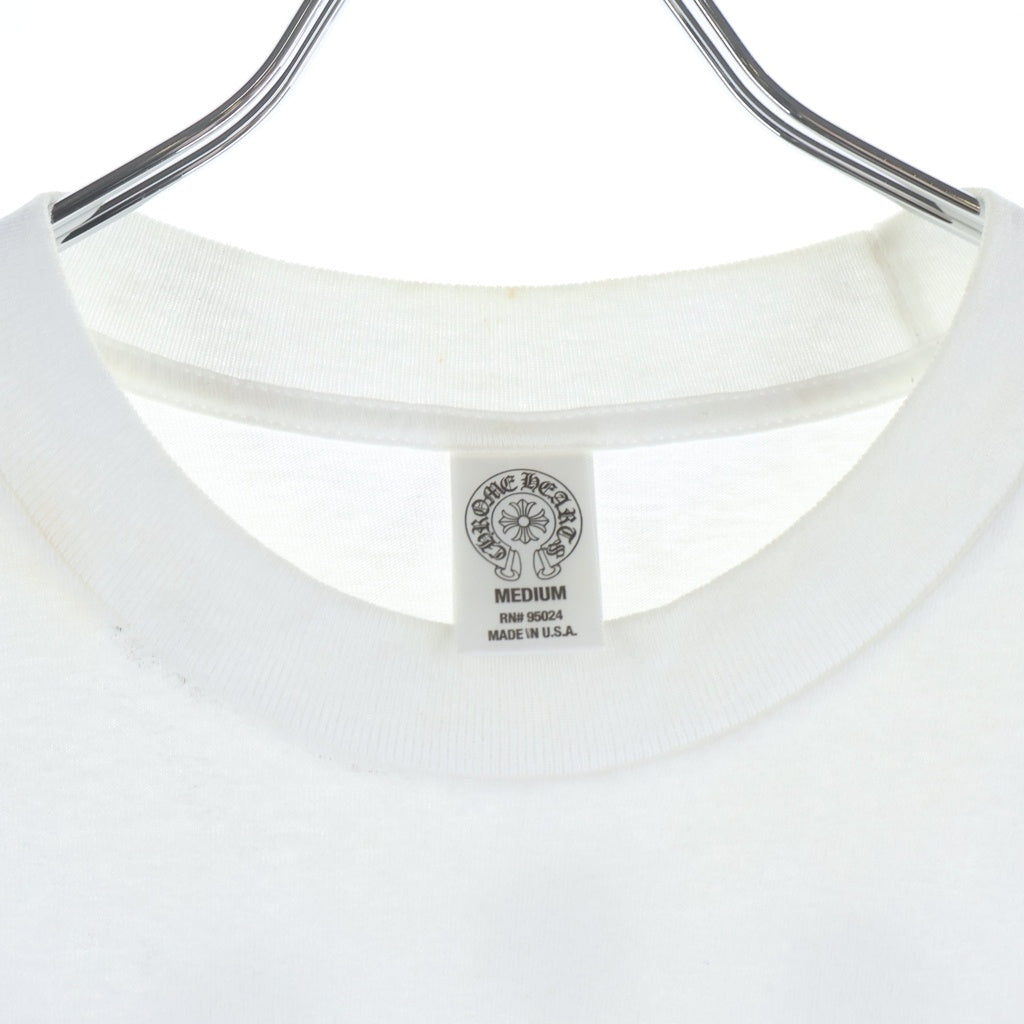 CHROME HEARTS(クロムハーツ) OLD S/S オールド BSフレアプリント 半袖Tシャツカットソー ホワイト