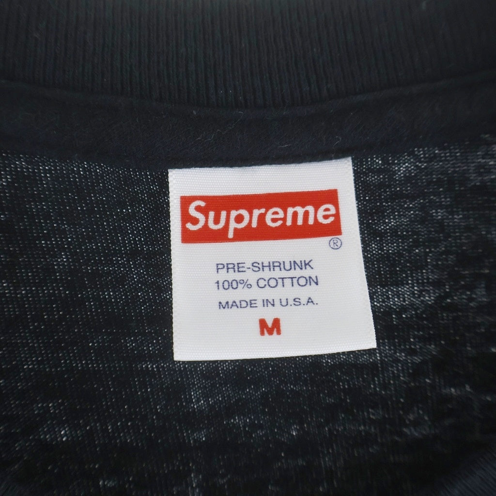 SUPREME(シュプリーム) 21SS Water Pistol Tee ウォーター ピストル 半袖Tシャツ カットソー ブラック