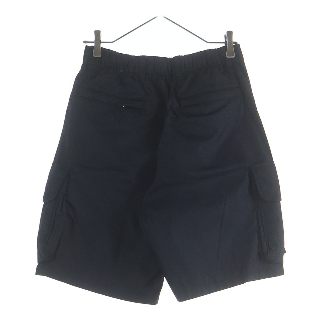 PRADA(プラダ) Re-Nylon トライアングルロゴ リナイロン カーゴハーフパンツ ショーツ ブラック SPH156