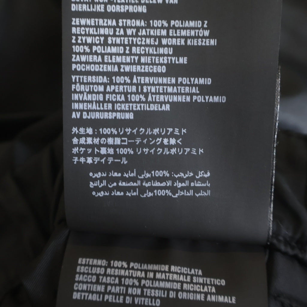 PRADA(プラダ) Re-Nylon トライアングルロゴ リナイロン カーゴハーフパンツ ショーツ ブラック SPH156