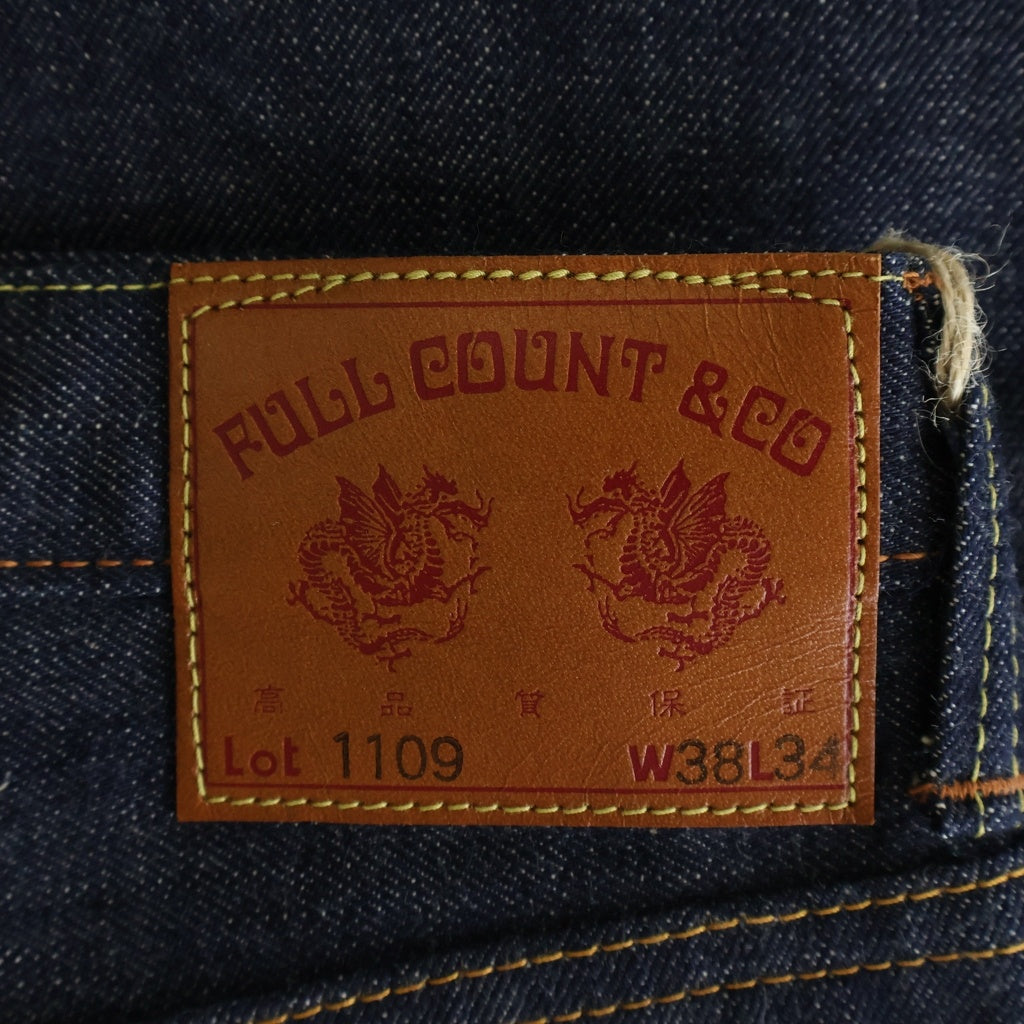 FULLCOUNT(フルカウント) 1109 SLIM DENIM スリム ボタンフライ デニムパンツ インディゴ 1109
