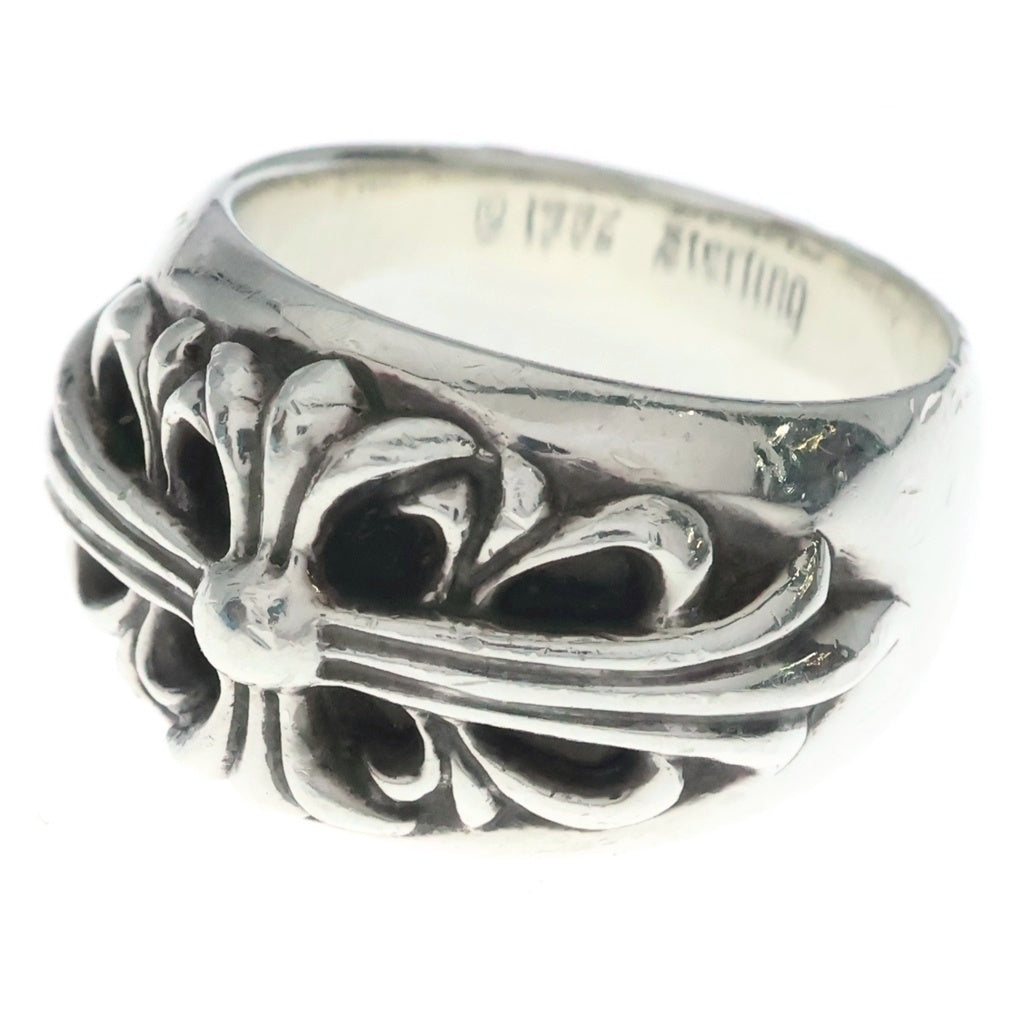 CHROME HEARTS(クロムハーツ) FLRL CRS フローラルクロス リング シルバー BCA346