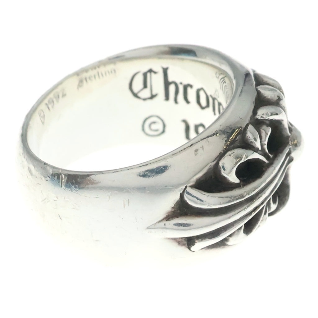 CHROME HEARTS(クロムハーツ) FLRL CRS フローラルクロス リング シルバー BCA346