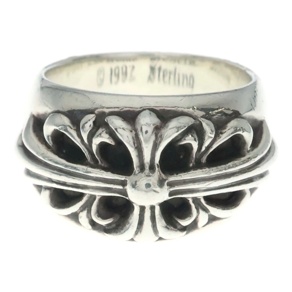 CHROME HEARTS(クロムハーツ) FLRL CRS フローラルクロス リング シルバー BCA346