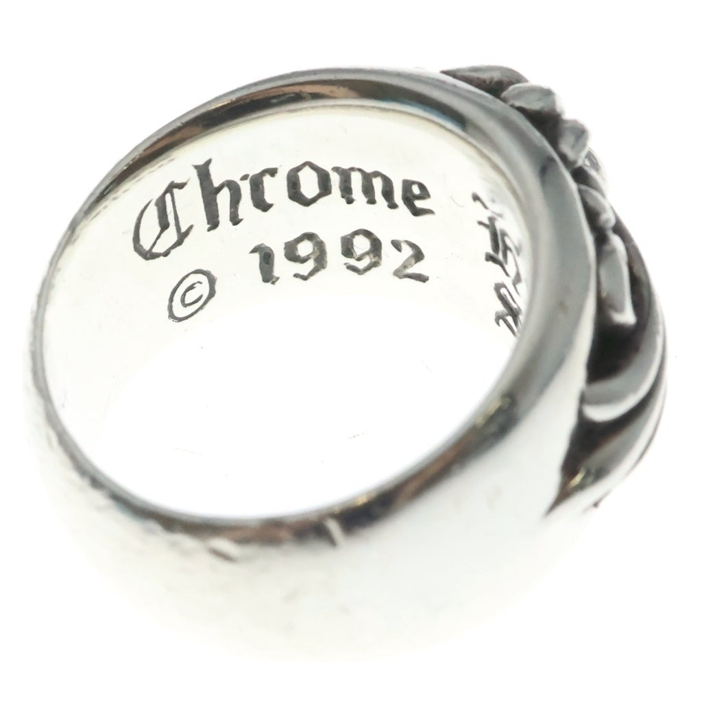 CHROME HEARTS(クロムハーツ) FLRL CRS フローラルクロス リング シルバー BCA346
