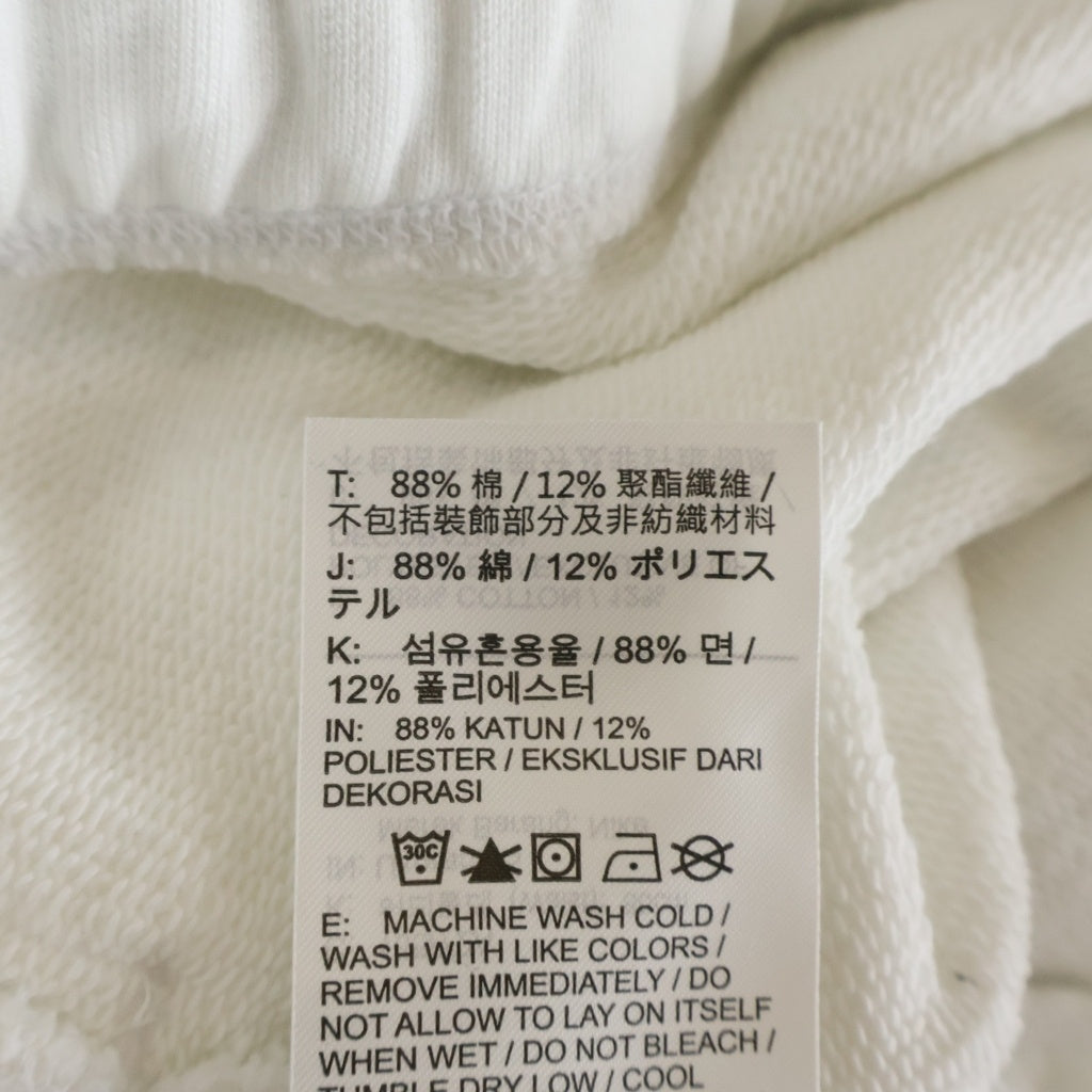 NIKE(ナイキ) ×SAINT Mxxxxxx M J SM FLC PANT セントマイケル ロゴデザイン スウェットパンツ ホワイト FV4720-100